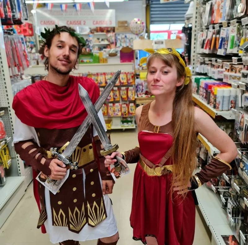 toulouse Déguisement gladiateur