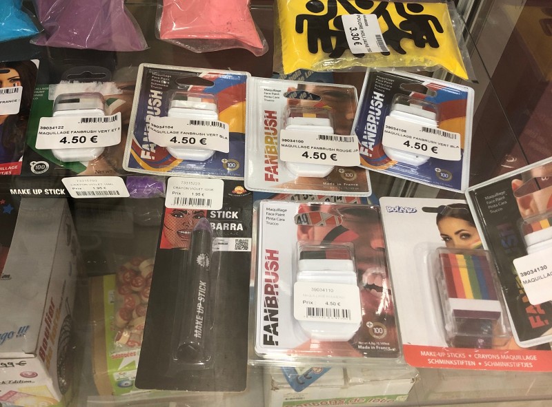 31 toulouse maquillage suppporter