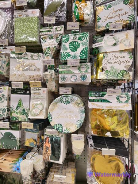 Décoration anniversaire Toulouse Gramont