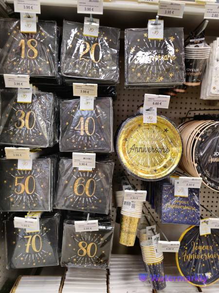 Décoration anniversaire Toulouse Gramont