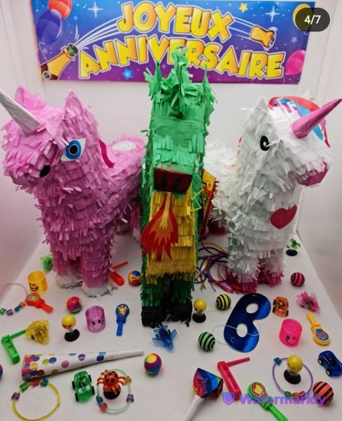 pinatas licornes toulouse
