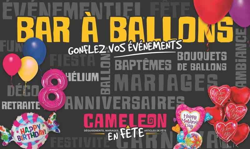 BAR A BALLONS - Nous préparons vos bouquets de ballons à Toulouse