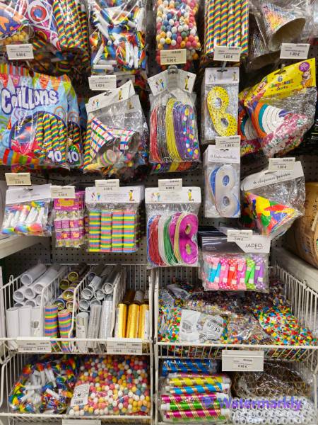 rayon confettis