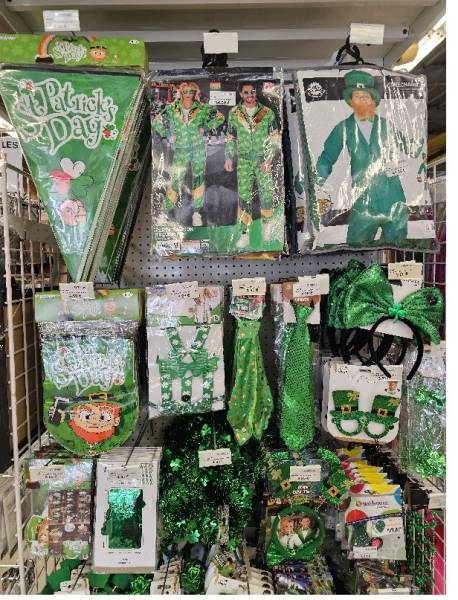 deguisement et décoration siant patrick