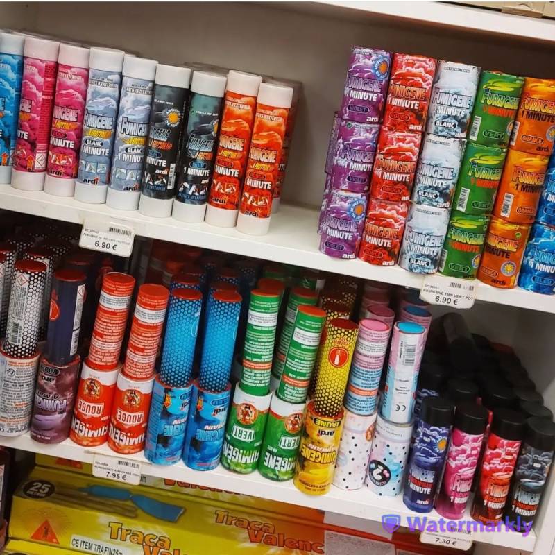 fumigènes à la couleur 31 toulouse