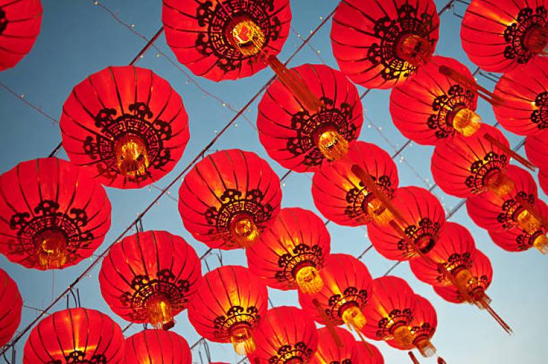 De la décoration pour le nouvel an chinois, des lanternes toulouse