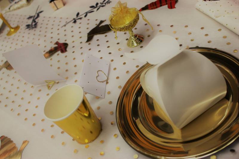 table décoration baptème