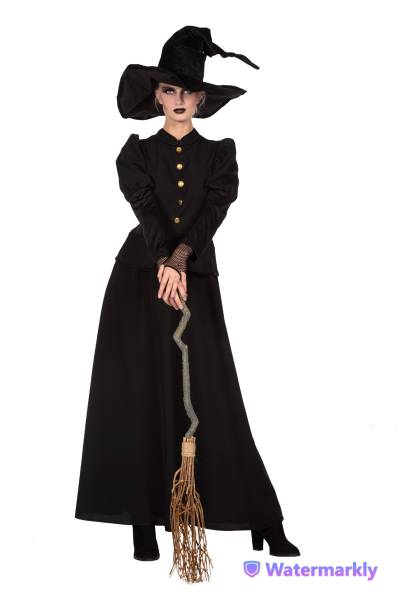 gramont 31 Robe victorienne noire gothique